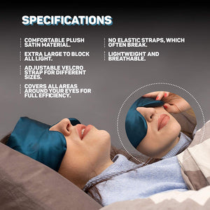 Eye See Satin Sleep Mask for Women and Men